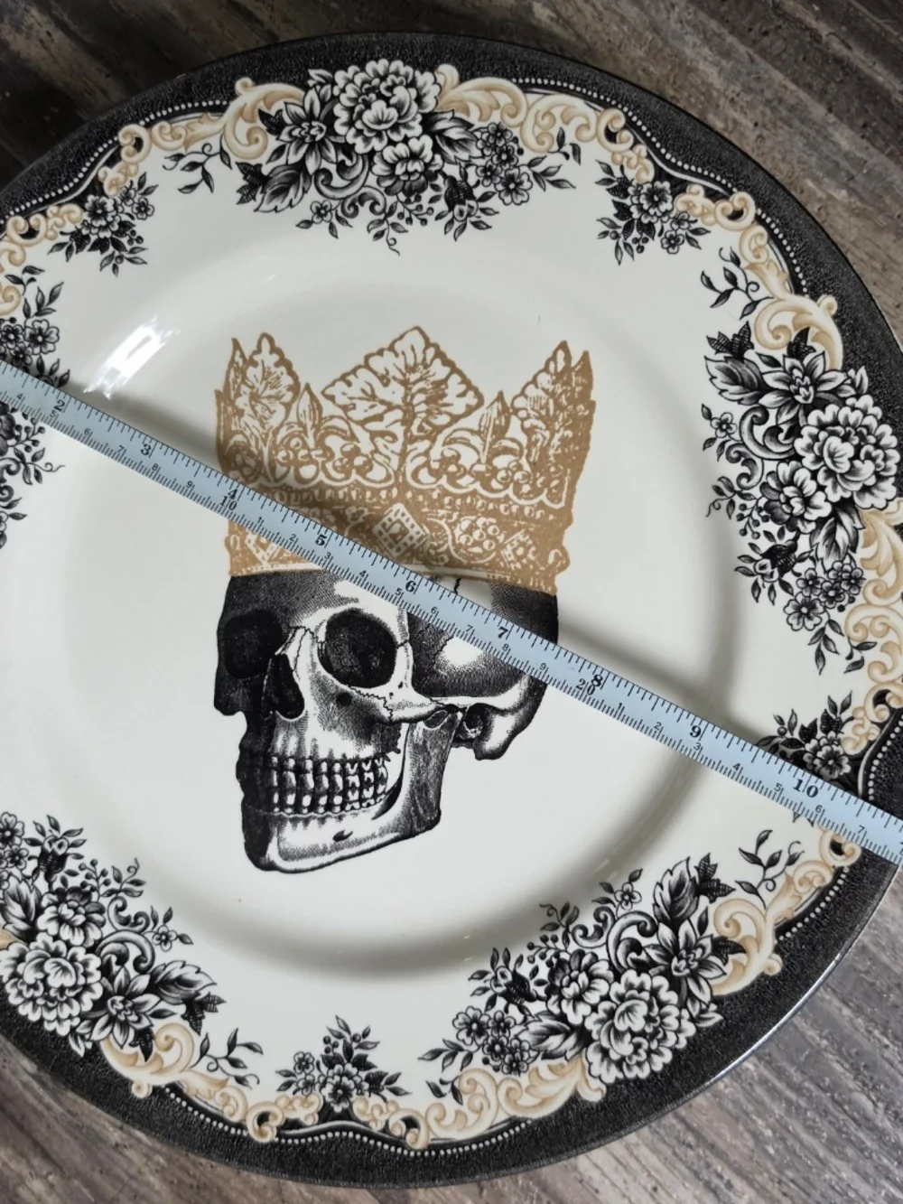 4 Royal Stafford English Crown King Skull 11